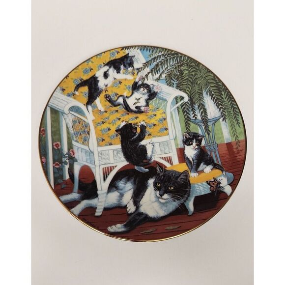 12 IRENE SPENCER 1989/Hamilton CAT Collection Country Plates - Picture 15 of 16
